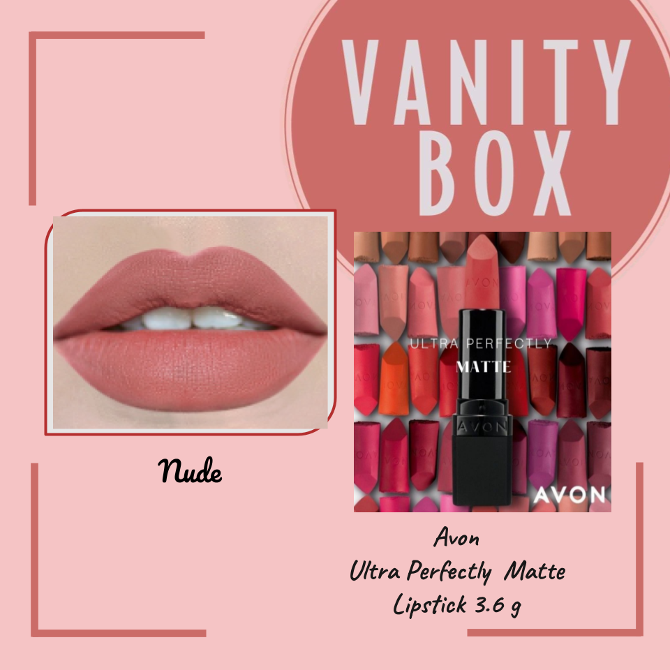 Avon Ultra Perfectly Matte Lipstick Nude Suede