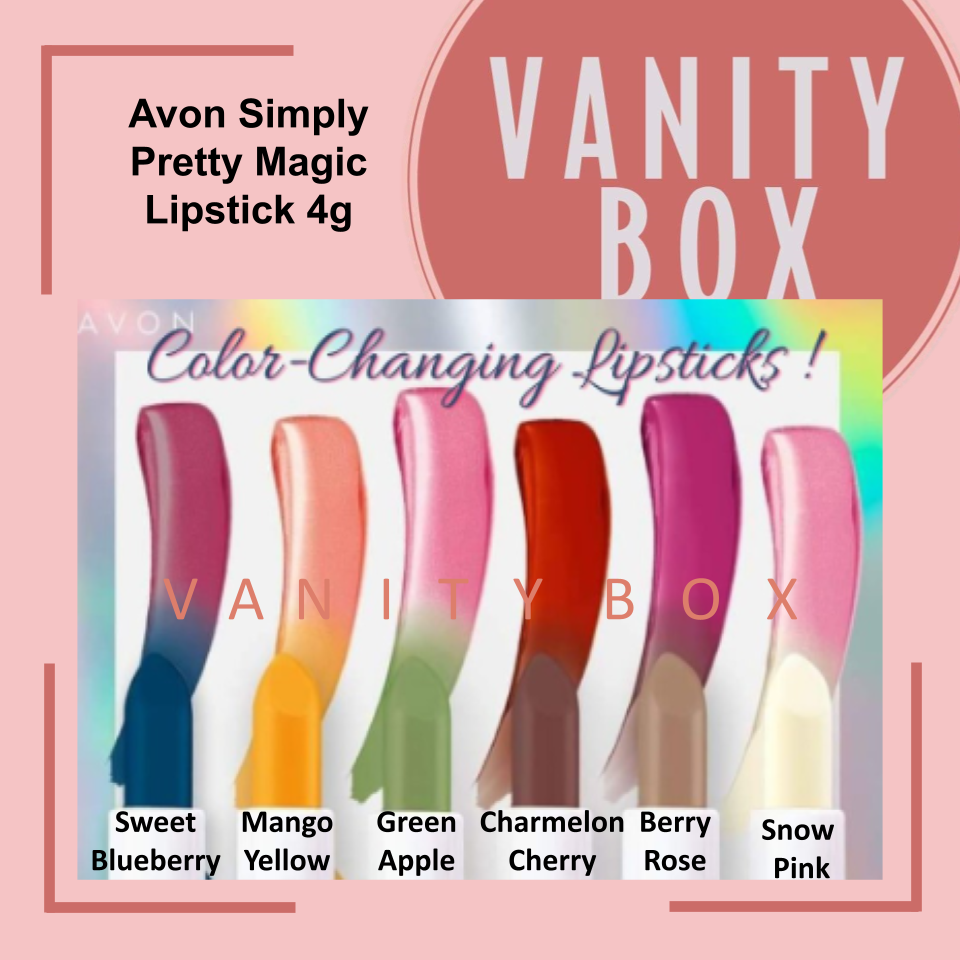 Avon Simply Pretty Color Magic Lipstick 0.4g Snow Pink