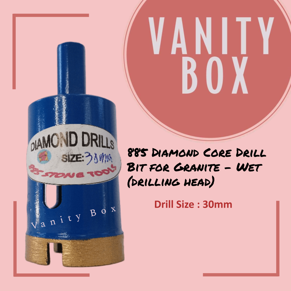 885 Diamond Hole Saw Core Drill Bit for Granite - Wet (Drilling head)