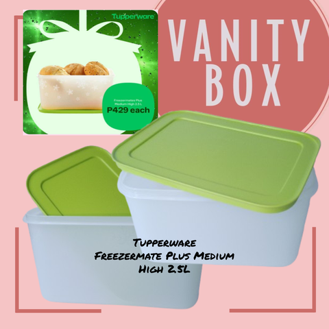 Tupperware Freezermates Plus Small/Medium 450ml/1.0L/1.1L/2.5L