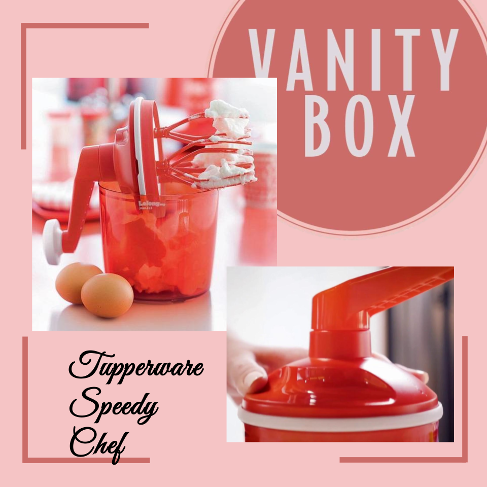 Tupperware Speedy Chef Set (Rhubarb)