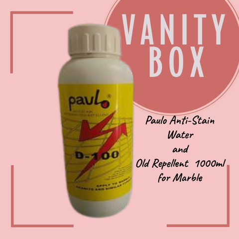 Paulo Anti-Stain Water and Old Repellent 1000ml for Marble