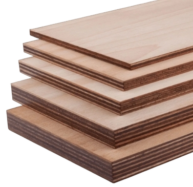 Heavy Duty Wood Sheets 1/4" (5mm) — Large, Cut to Size