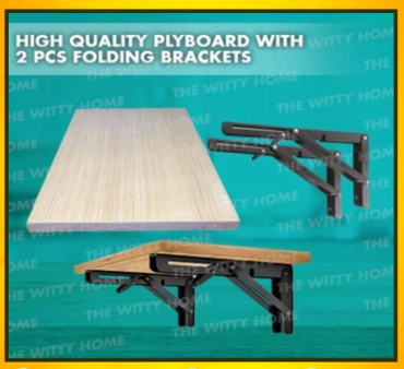 Plyboard Shelf Bracket — Assembled Pair, 3/4in