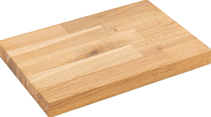 Solid Tanguile Chopping & Serving Board — Sanded, Unfinished
