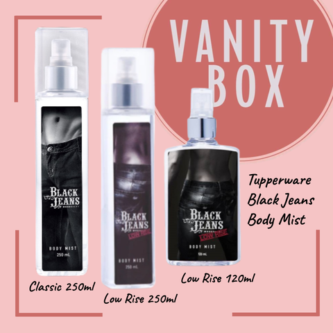 Black Jeans Body Mist for men