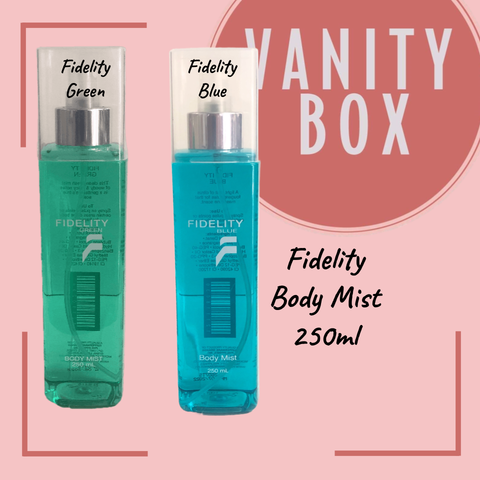 Fidelity Body Mist 250 mL for men
