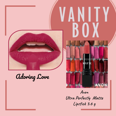 Avon Ultra Perfectly Matte Lipstick 3.5g Adoring Love