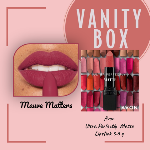 Avon Ultra Perfectly Matte Lipstick 3.5g Mauve Matters