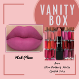 Avon Ultra Perfectly Matte Lipstick 3.5g Hot Plum