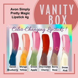 Avon Simply Pretty Color Magic Lipstick 0.4g Chameleon Cherry