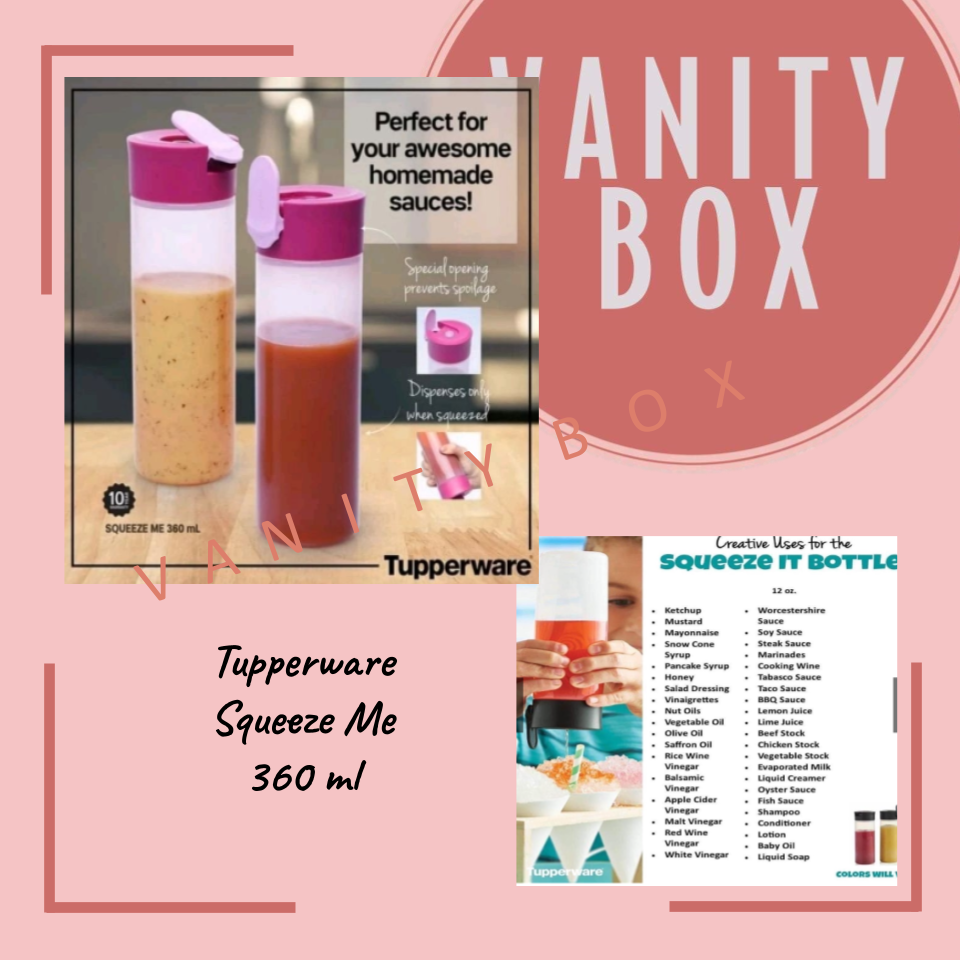 Tupperware Squeeze Me 360 ml