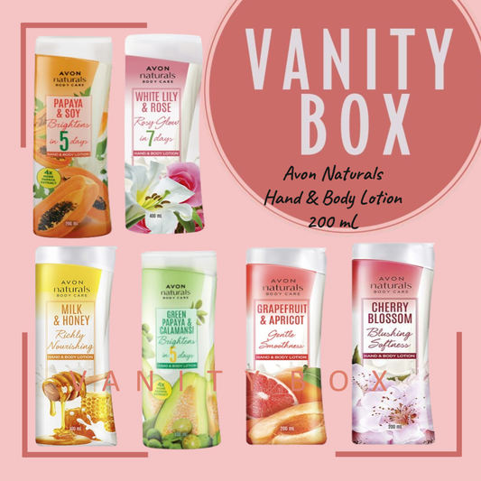 Avon Naturals Whitening Body Lotion 200ml