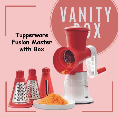 Tupperware Fusion Master with Box Grater and Ice Shaver