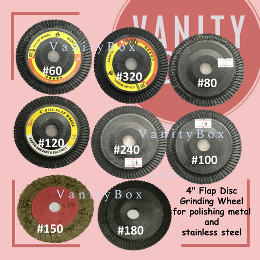 Flap disc,flap wheel 4" for polishing metal and stainless steel