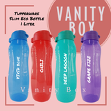 Tupperware SLIM Eco Bottle 1Liter with Personalized Name