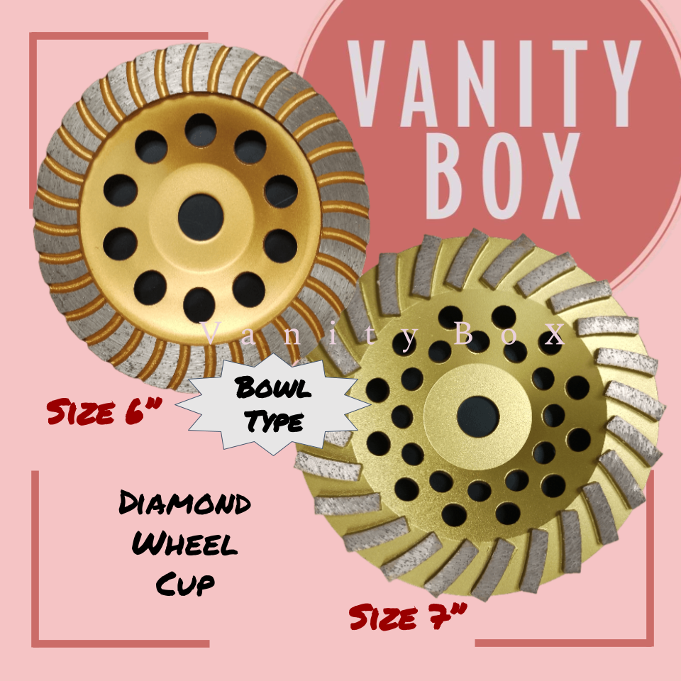885 Diamond Cup Grinding Wheel for Concrete Masonry Marble Granite Size: 4",6",7"
