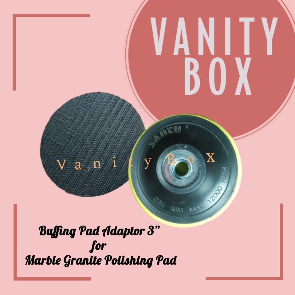 885 Buffing Dry/Wet  Pad per piece 3” for  Marble Granite Polishing Pad