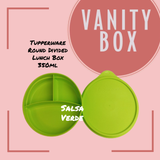 Tupperware Round Divided Lunch Box 350ml