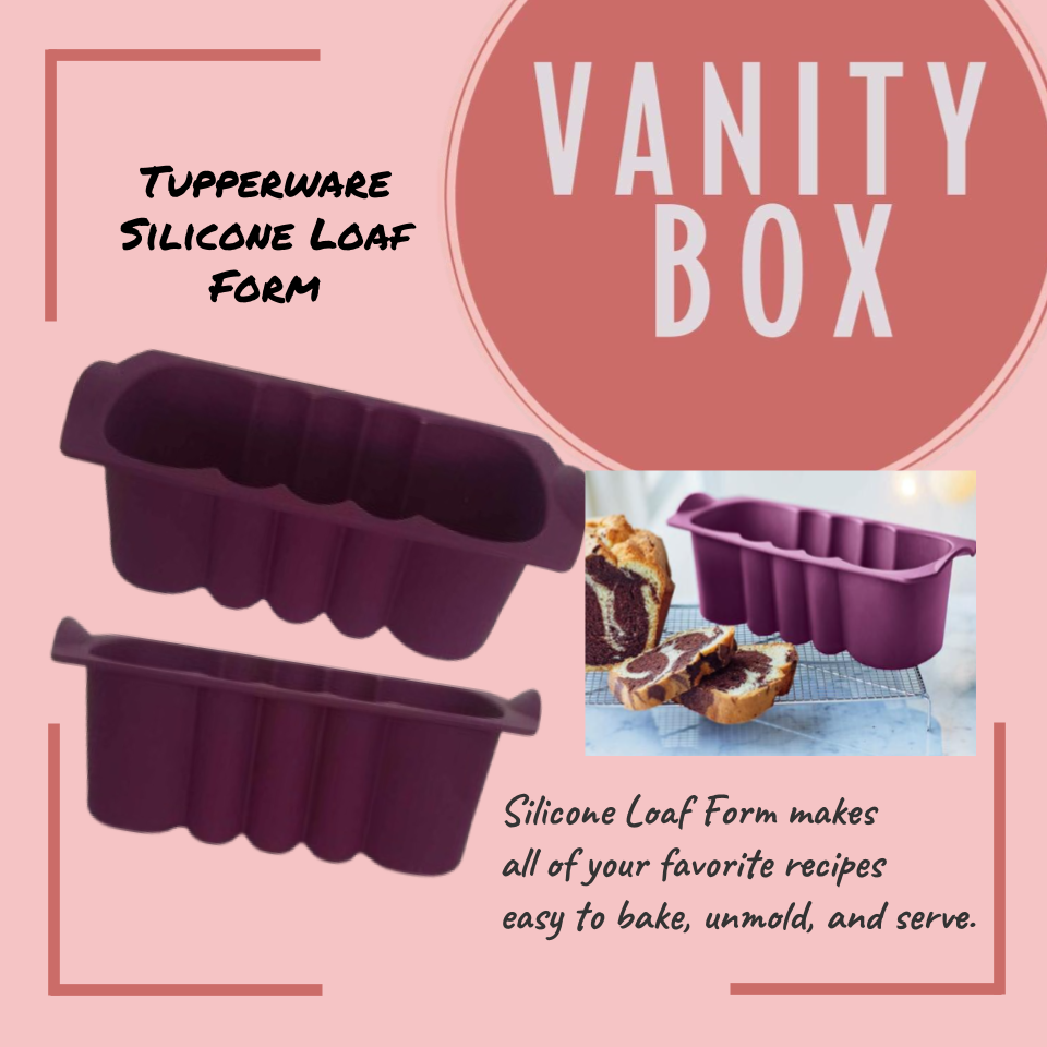 Tupperware Silicone Loaf Form
