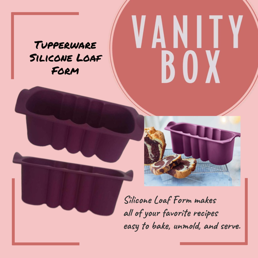 Tupperware Silicone Loaf Form