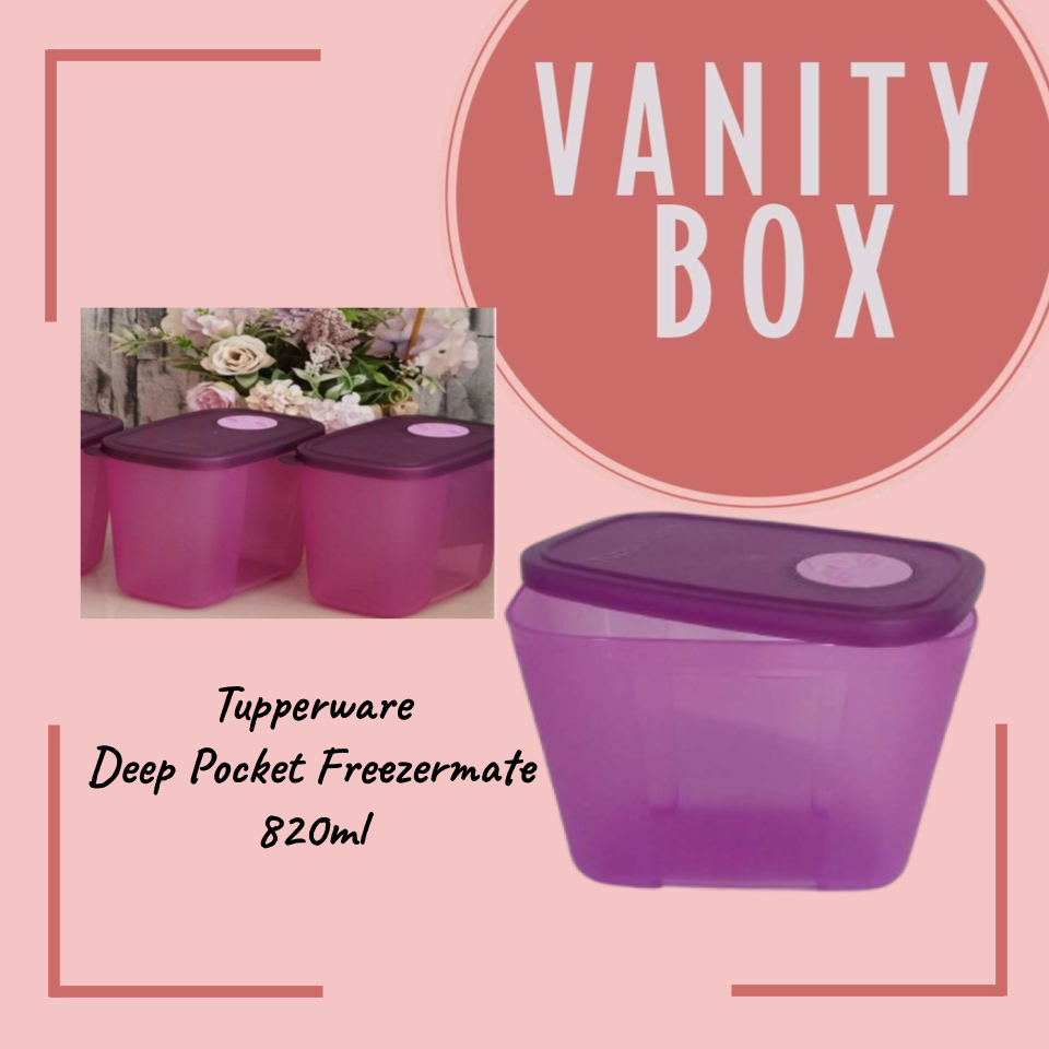 Tupperware Deep Pocket Freezermate 820ml