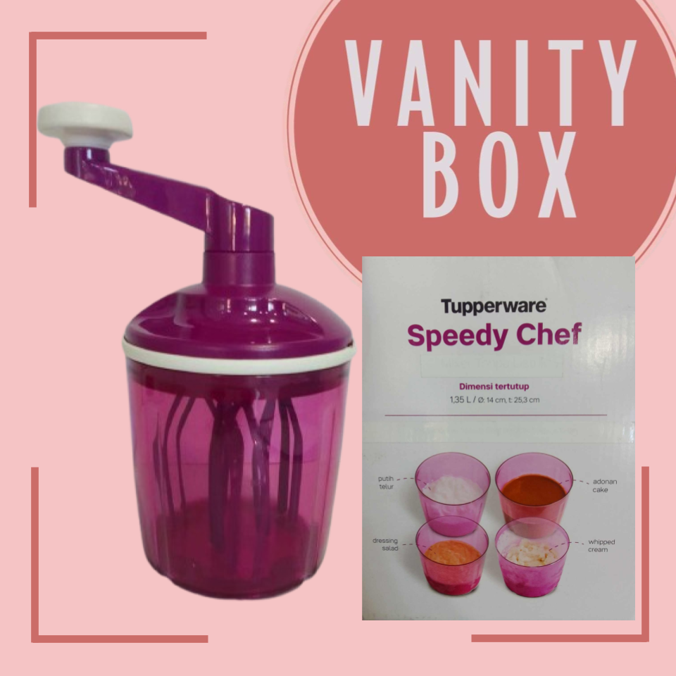 Tupperware Speedy Chef Set (Rhubarb)