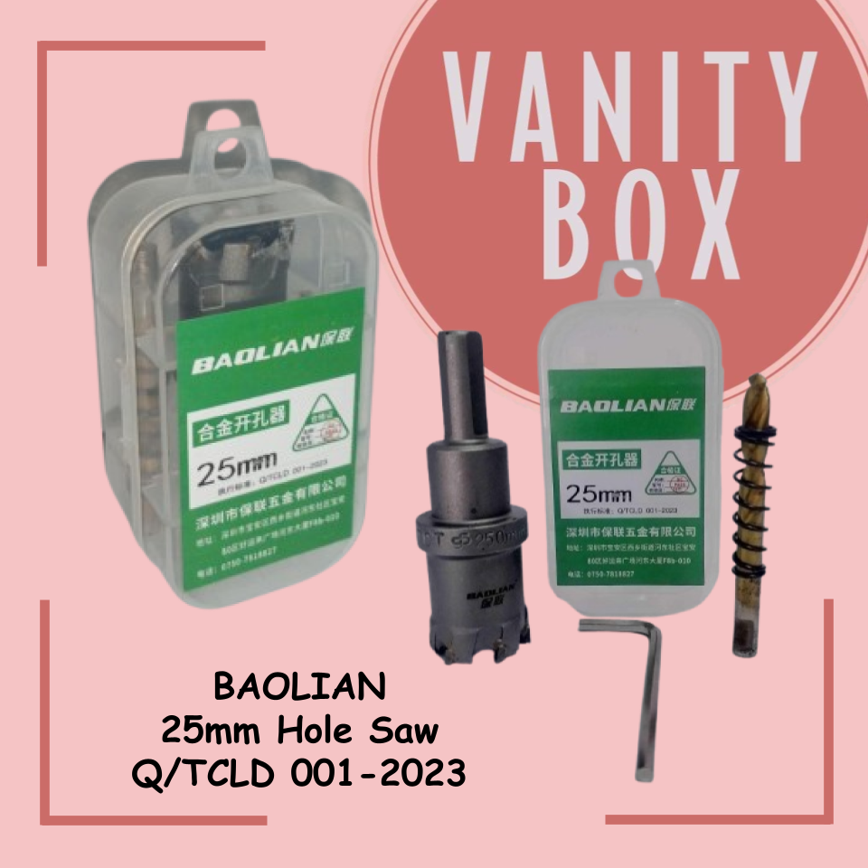 BAOLIAN 50mm, 25mm, 20mm Hole Saw Q/TCLD 001-2023