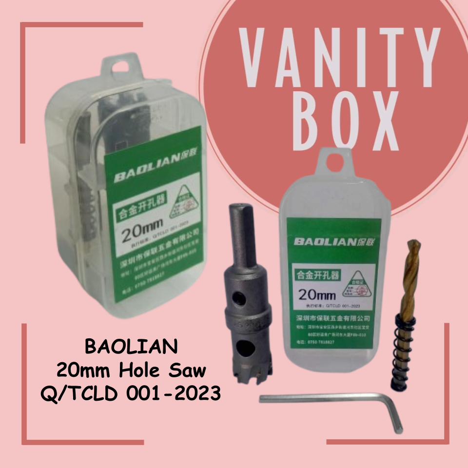 BAOLIAN 50mm, 25mm, 20mm Hole Saw Q/TCLD 001-2023