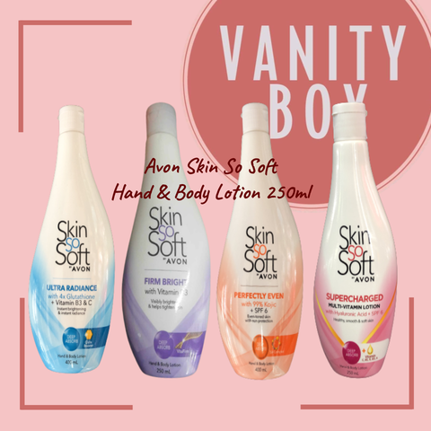 Avon Skin so Soft Lotion 250ml/400ml