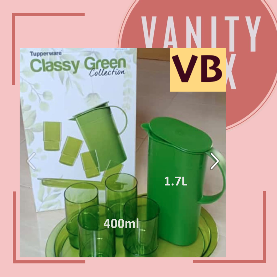 Tupperware Classy Green Collection