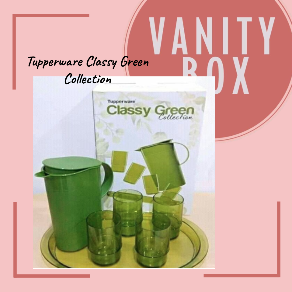Tupperware Classy Green Collection