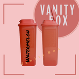 TUPPERWARE FRIDGE BOTTLE SLIM 2L & 650ml with PERSONALIZED NAME