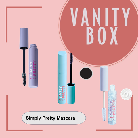 Avon Simply Pretty Waterproof  Mascara 7g