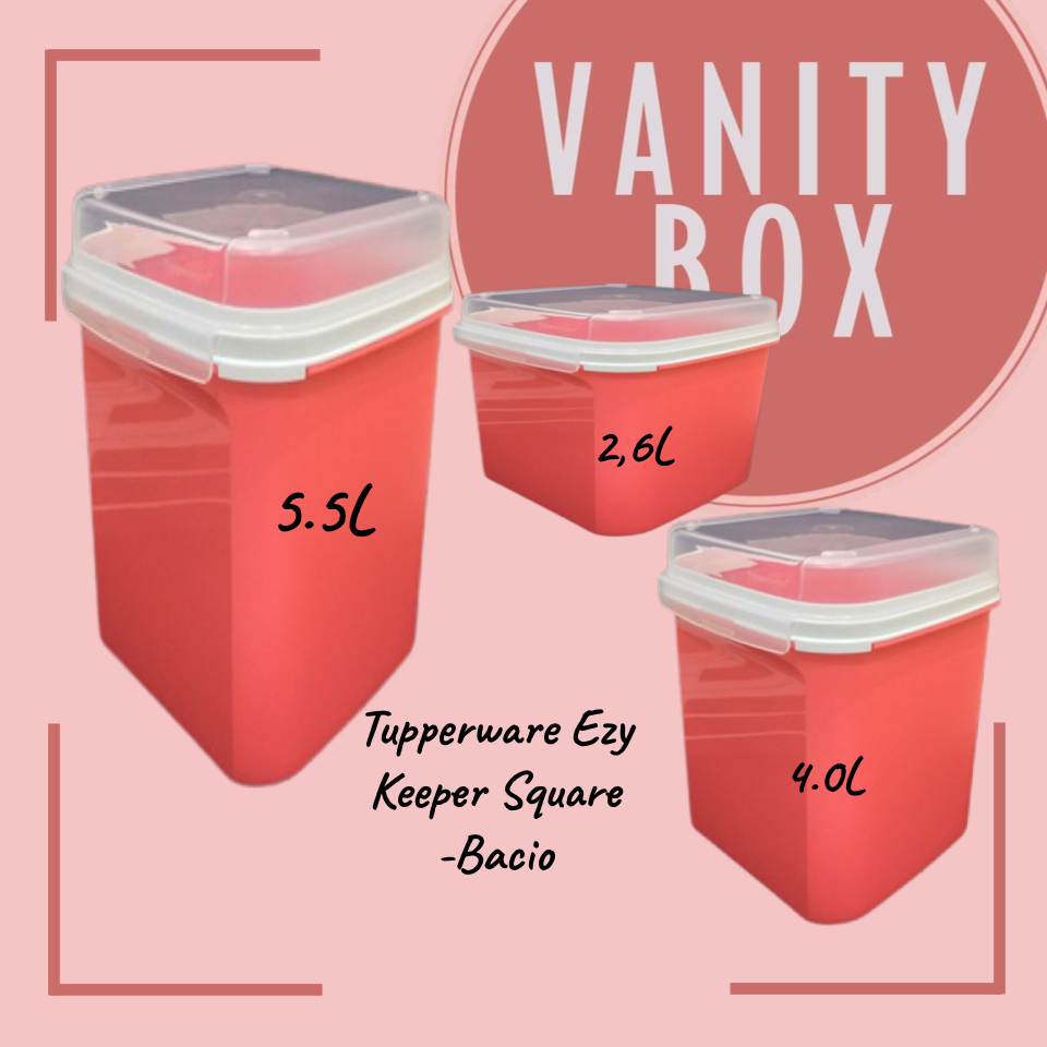 Tupperware Ezy Keeper Square - Bacio