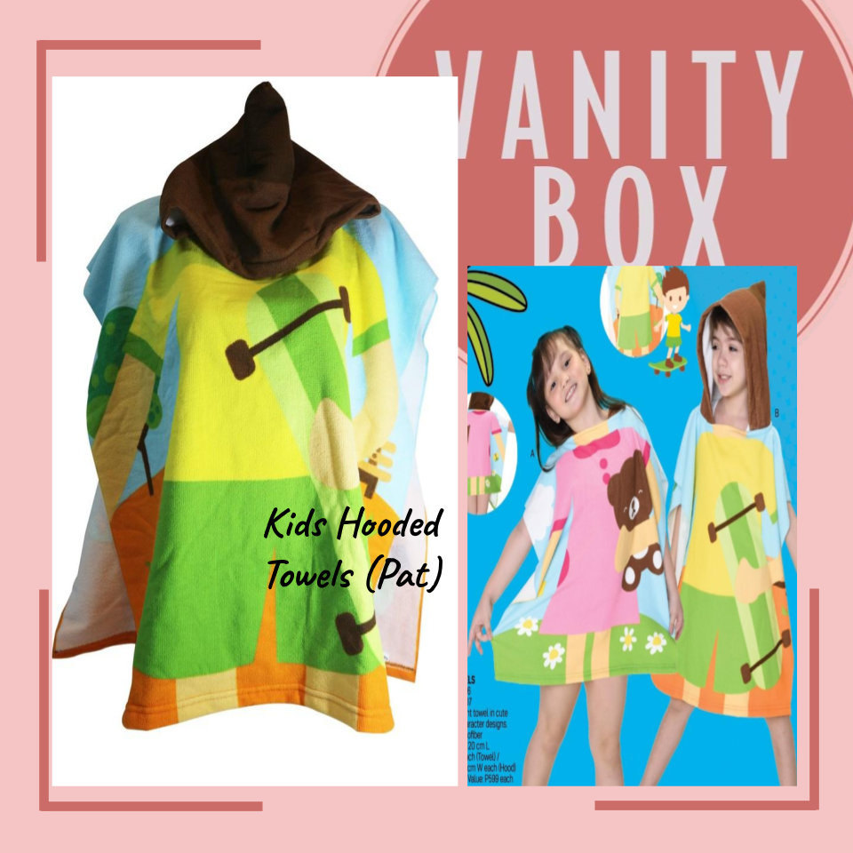 KIDS PLUS+ CHARACTER HOODED TOWELS