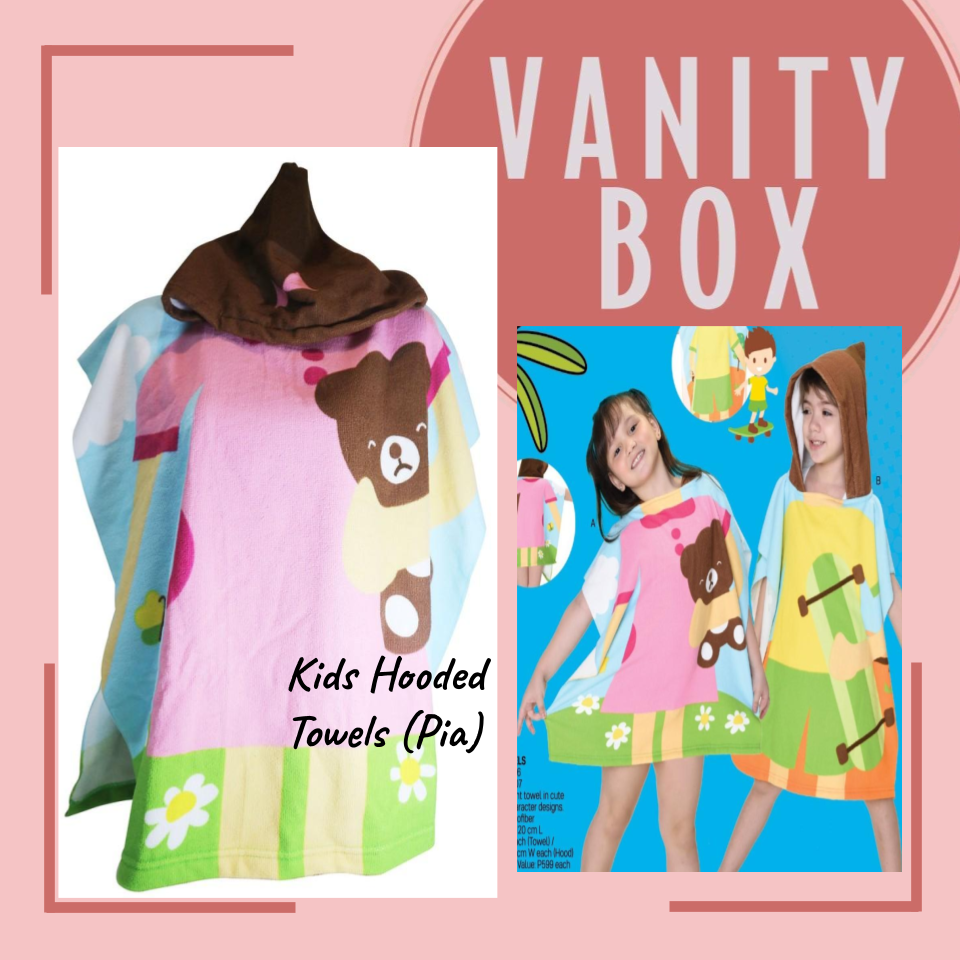 KIDS PLUS+ CHARACTER HOODED TOWELS