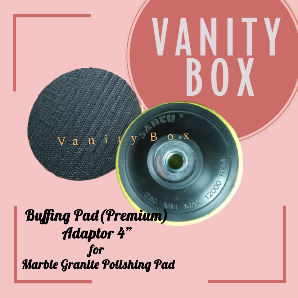 885 Buffing Wet Pad size 4”/ pcs.for Marble Granite Polishing Pad (Premium)