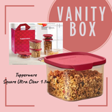 Tupperware Square Ultra Clear 1.7ml