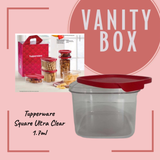 Tupperware Square Ultra Clear 1.7ml