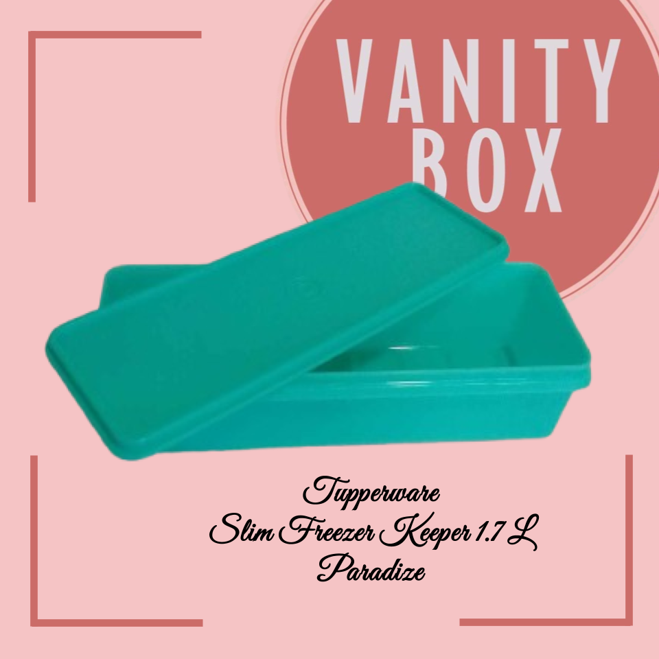 Tupperware Food Keeper Slim Freezer Keeper 1.7 L