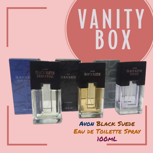 Avon Black Suede Eau de Toilette Spray 100mL