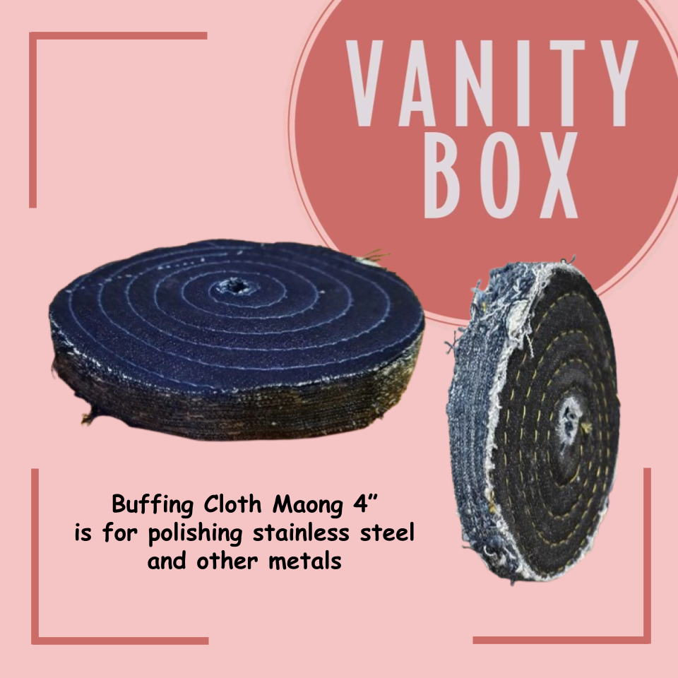 Buffing Cloth Pad Maong 5” for polishing stainless steel and other metals