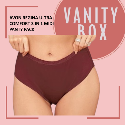 AVON REGINA ULTRA COMFORT 3 IN 1 MIDI PANTY PACK