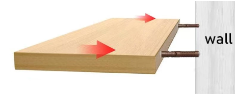 Plyboard Floating Shelf Board — Sanded, Unfinished