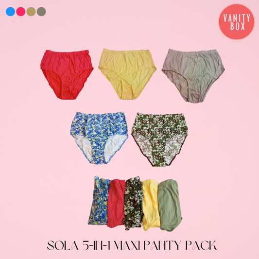 Avon Sola 5-in-1 Maxi Panty Pack