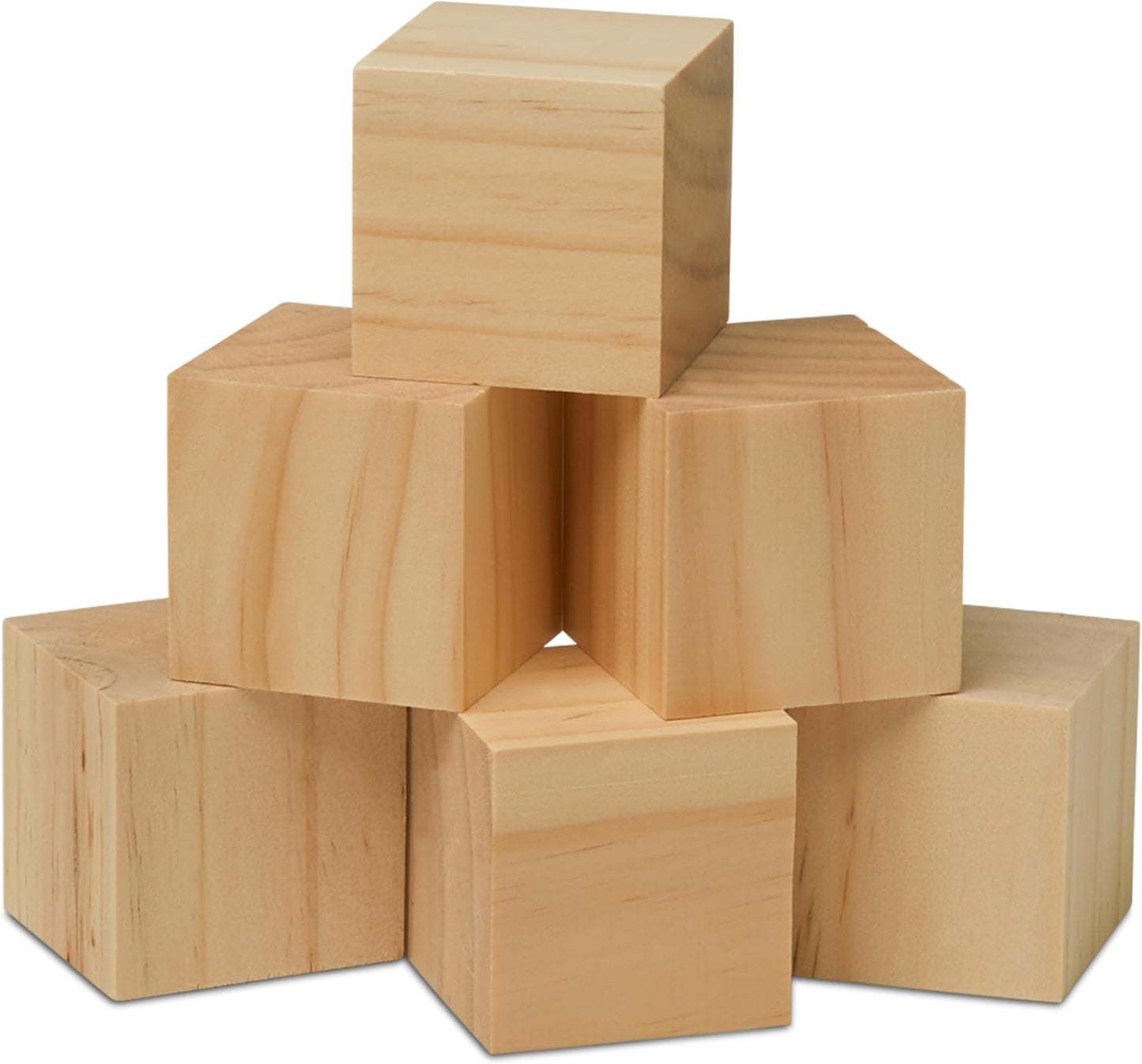DIY for Art Projects Natural Wooden Cubes for kids DIY Craft