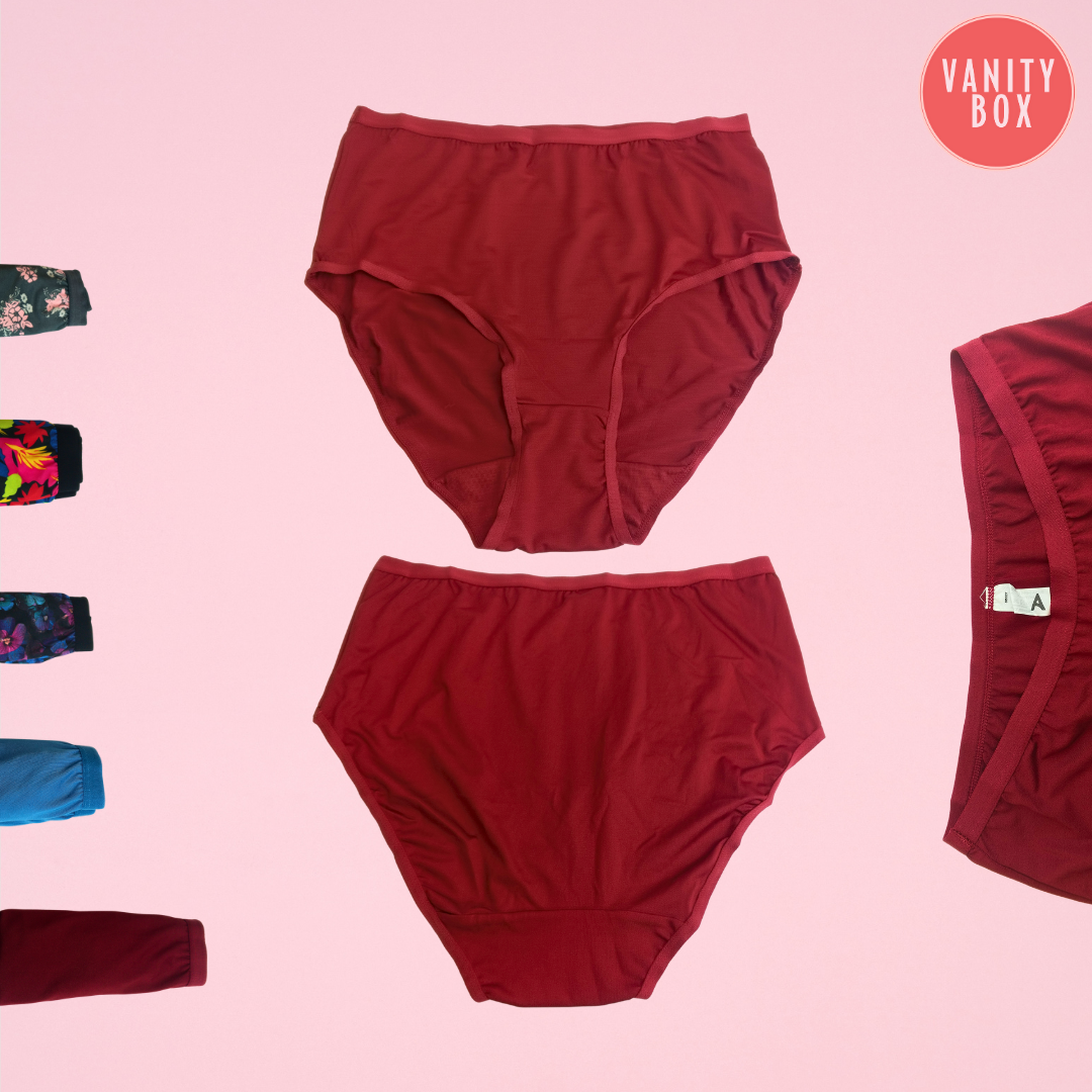 Avon Diana 5-in-1 Microfiber Maxi Panty Pack