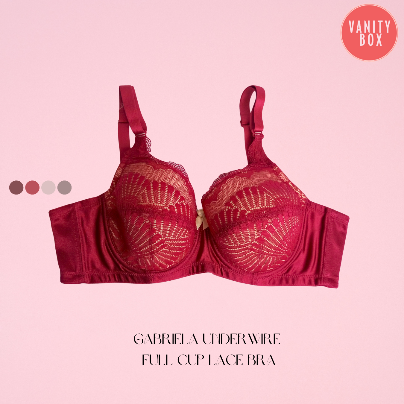 Avon  Gabriela Underwire  Full Cap Lace Bra
