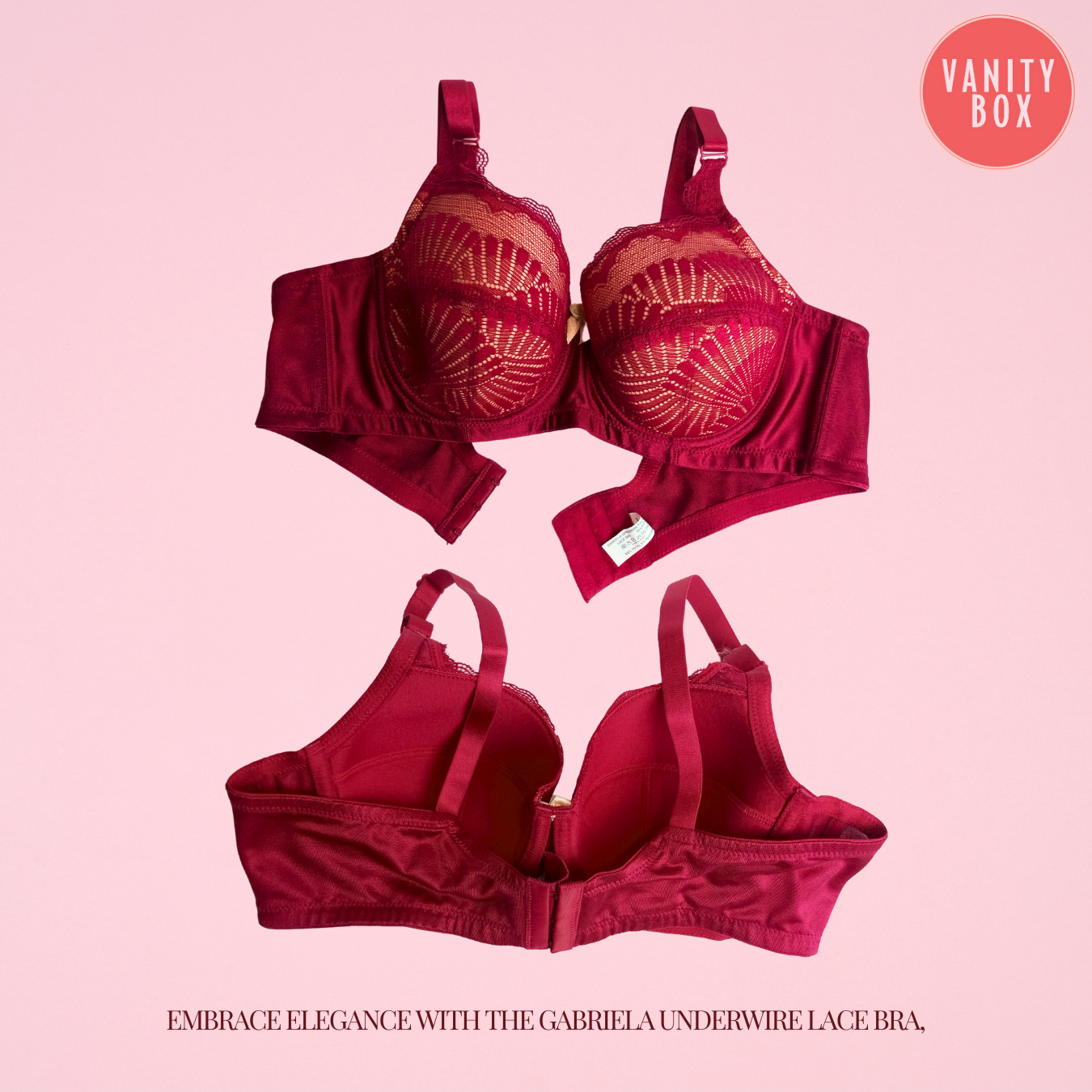 Avon  Gabriela Underwire  Full Cap Lace Bra